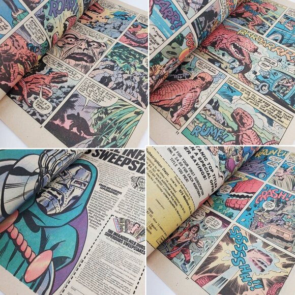 Devil Dinosaur Comic Book #9 Marvel Dec. 1978 Lizard's Last Stand NM - Picture 8 of 9